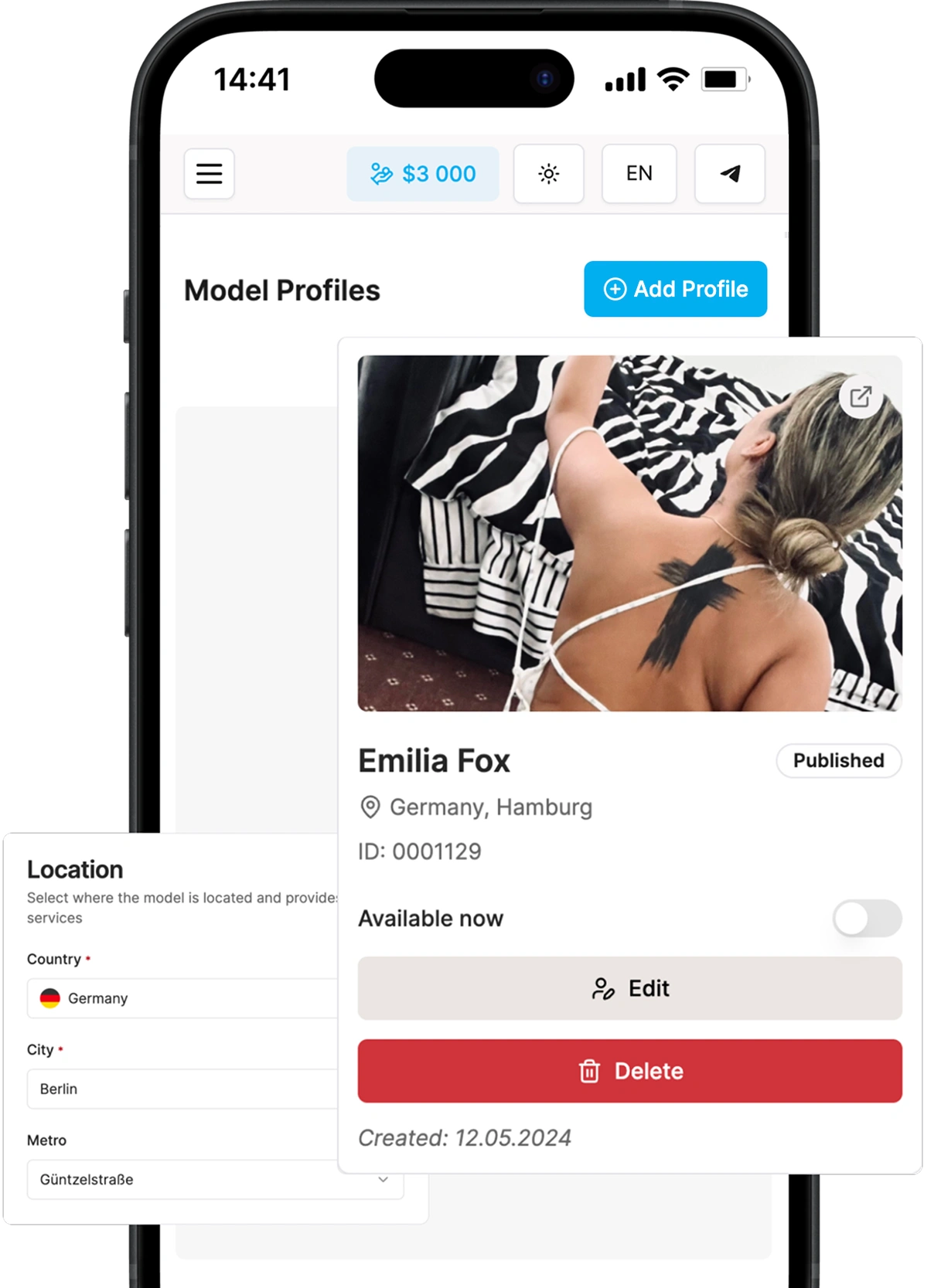 Take Full Control of Your Escort Profile